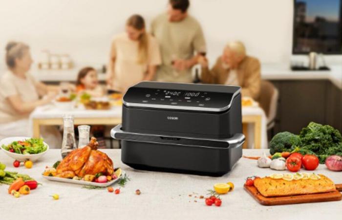 Black Friday 2024: prepara la cena de Navidad con tu nueva airfryer XXL a muy bajo precio