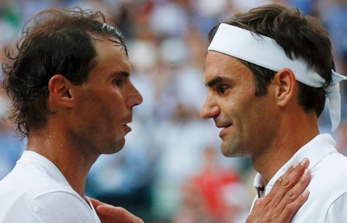 El emotivo tributo de Roger Federer a Rafael Nadal y sus tirones de ropa interior