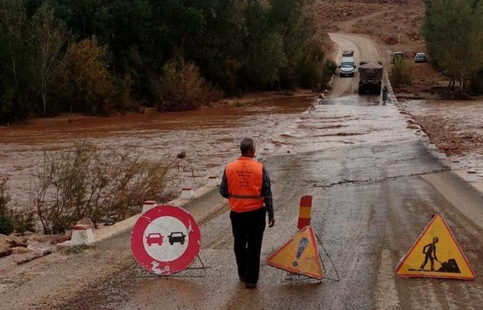 Aviso de alerta: lluvias y vientos tormentosos