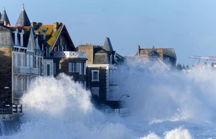 Se espera fuerte temporal en el oeste de Francia el sábado, posibles ráfagas de hasta 110 km/h