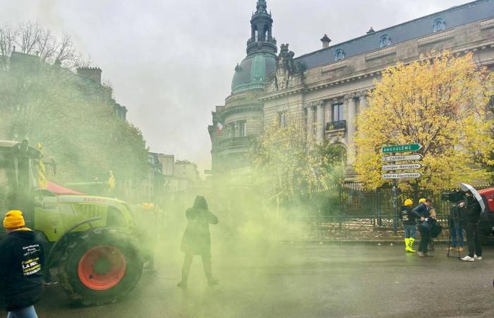 Movilización de agricultores: los tractores regresan al centro de la ciudad de Limoges