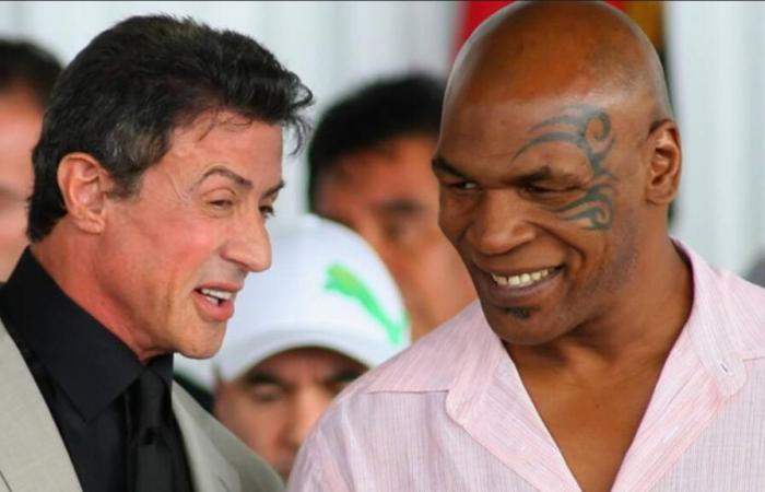 Para Sylvester Stallone, Mike Tyson hizo comedia contra Jake Paul