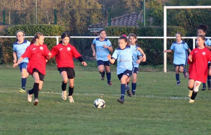 Cahors. Pole femenina: la U12-U13 F en el campo, la U15 gana