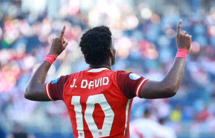 Otro gol en la noche, Jonathan David (LOSC), máximo goleador de la historia de Canadá