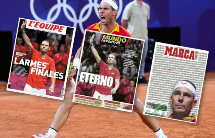 la revista de prensa tras el retiro de Rafael Nadal