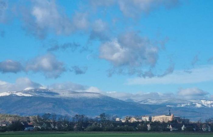 Informe meteorológico. La nieve cayó sobre los Vosgos y el Alto Rin en alerta naranja el jueves