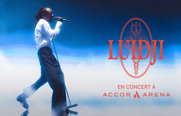 Luidji en el Accor Arena en repetición