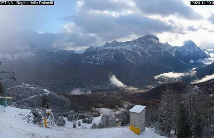 El primer pulso ártico trajo lluvias muy ligeras al amanecer en la zona de Belluno – Giornale Nord Est