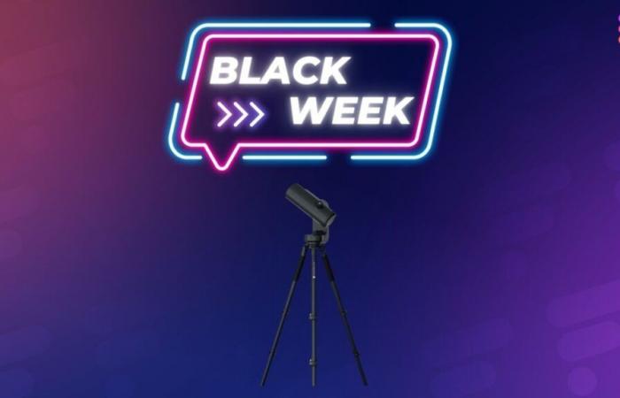 Un telescopio compacto conectado que tiene derecho a un descuento de 800 € durante la semana del Black Friday