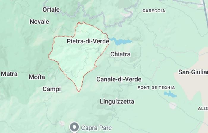 Un incendio destruye 20 hectáreas de vegetación cerca del pueblo de Pietra-di-Verde