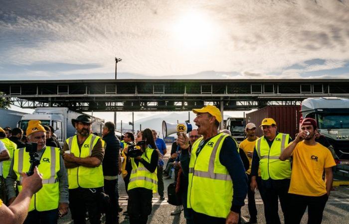 REPETICIÓN. Ira de los agricultores: tras el levantamiento del bloqueo, el tráfico se reanudó en la autopista A9 en Le Boulou