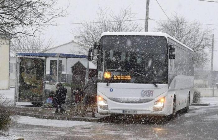 No habrá transporte escolar este jueves.