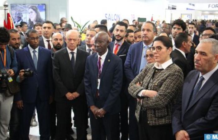 Inauguración en El Jadida de las obras de la 19ª edición del Salón Internacional de la Construcción