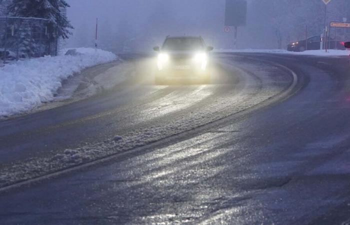 El tiempo: Temperaturas en el sótano de hielo: Peligro de resbalones por nieve y aguanieve | Noticias