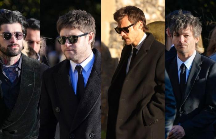 One Direction se reunió para el funeral de Liam Payne