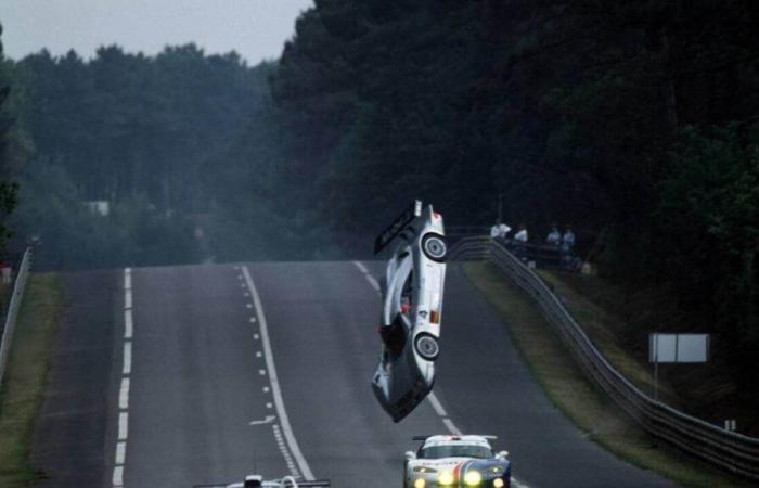 24 Horas de Le Mans. “En 1999 fotografié el Mercedes de Webber volando hacia Mulsannes”