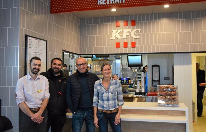 El primer KFC de Aveyron abrió a las puertas de Rodez