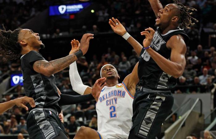 1 conclusión buena, 1 mala y 1 fea de la aplastante derrota del Thunder ante los Spurs