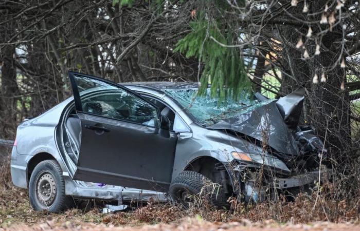 Grave accidente de tráfico: dos muertos y un herido grave en las Laurentinas