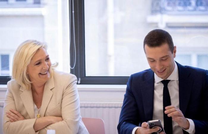 Marine Le Pen no “ve cuál es el problema” con Jordan Bardella