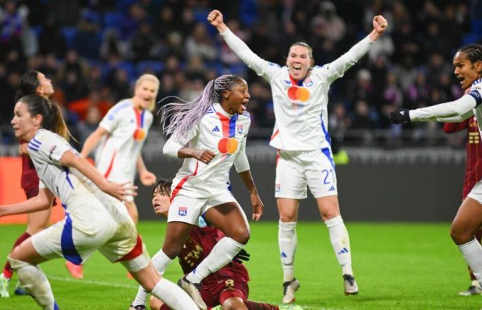 Gracias a su victoria, el Lyon se clasifica para los cuartos de final de la Liga de Campeones femenina