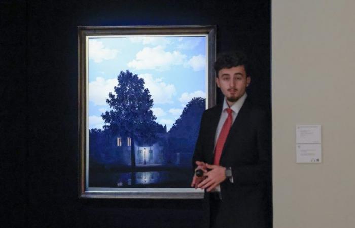 Pintura de Magritte logra récord en subasta de 121 millones de dólares