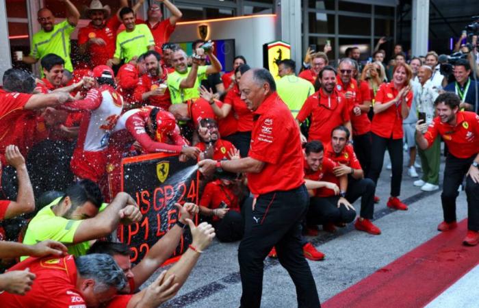 Fred Vasseur empuja a la Scuderia a correr riesgos