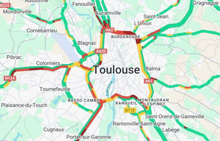 Un miércoles negro en las carreteras de Toulouse