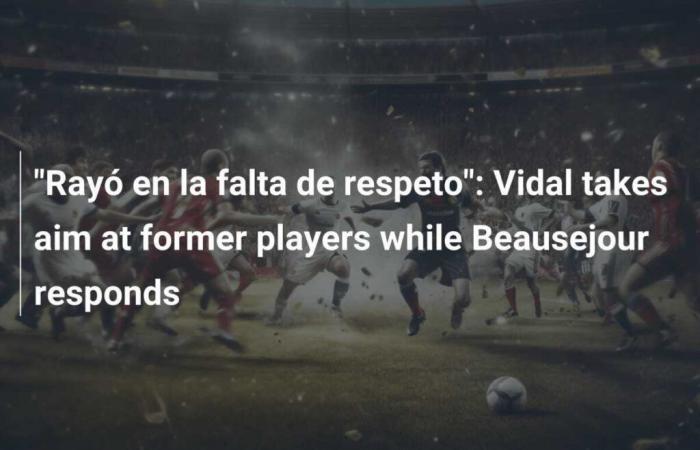 “Rayó en la falta de respeto”: Vidal ataca a exjugadores mientras Beausejour reacciona