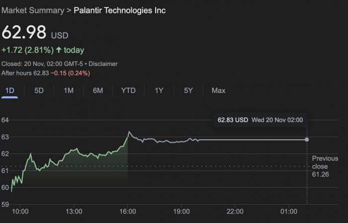 Caída reciente de Palantir: ¿Retroceso menor o señal de alerta?: Por Prakash Bhudia