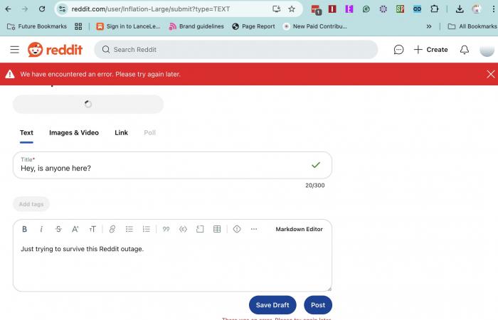 Reddit no funciona: la popular plataforma de debate sufrió una gran interrupción