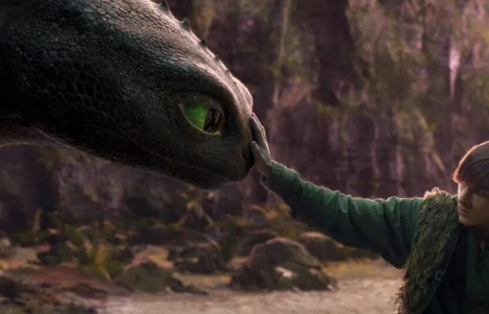 Toothless cobra vida en el tráiler de Dragones de acción real