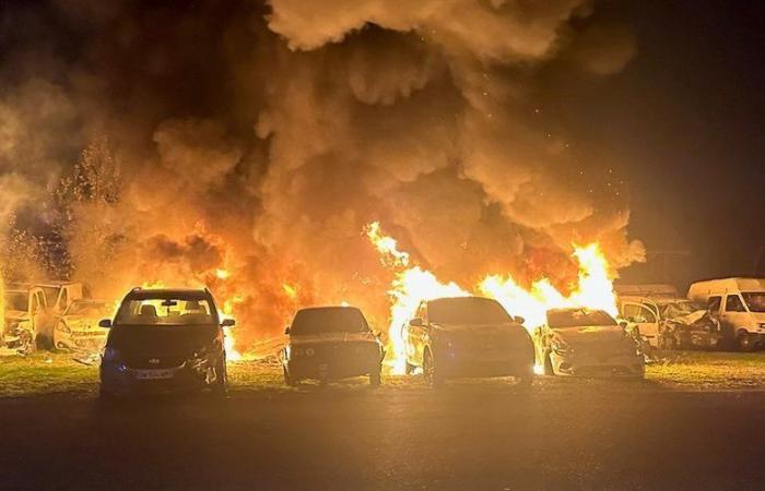 Violento incendio en un garaje en los Pirineos: un acto voluntario y malicioso privilegiado