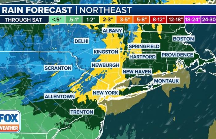 Tormenta invernal, nieve y viento amenazan los viajes de Acción de Gracias a Nueva York y Nueva Jersey | Pronóstico del tiempo