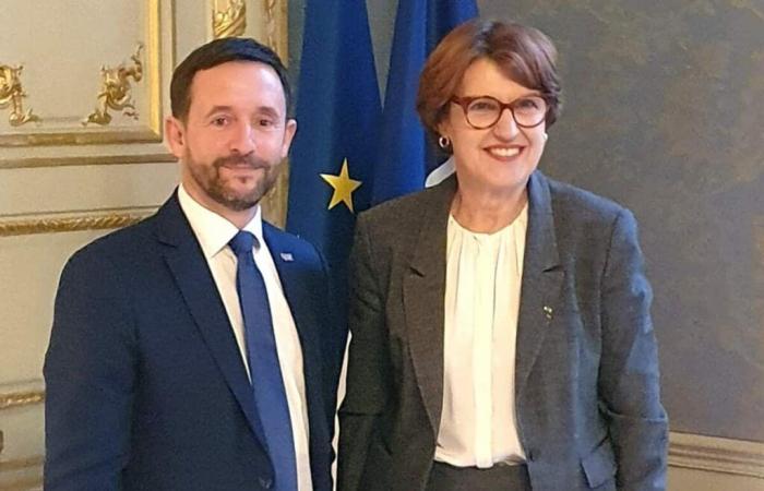 Nicolas Lacroix se reúne con Annie Genevard, Ministra de Agricultura