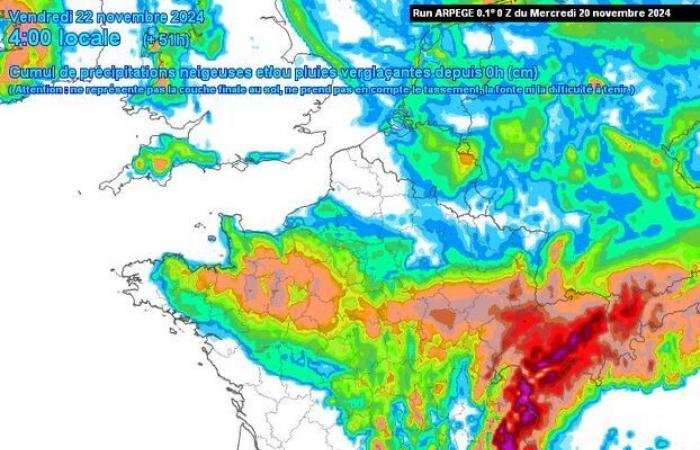 ¿Dónde nevará el jueves en las llanuras? El mapa se aclara, incertidumbre para Île-de-France