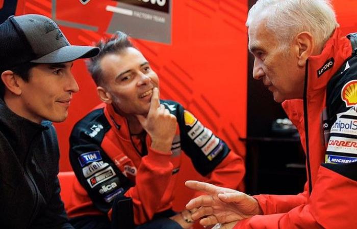 MotoGP, Gigi Dall’Igna, Ducati: “Lo que hizo Marc Márquez con la GP23 es inexplicable”