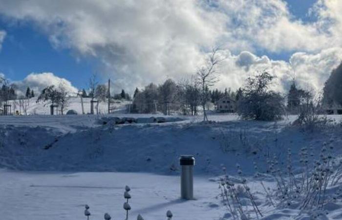 Informe meteorológico. La nieve ha llegado al Champ du Feu, pero no es segura para esquiar