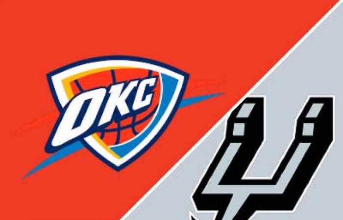 Spurs 110-104 Thunder (19 de noviembre de 2024) Resumen del juego