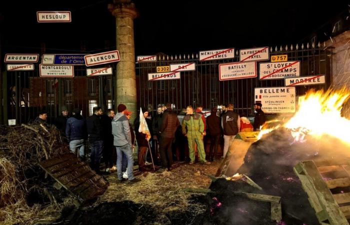 Los agricultores de Orne recibidos por el prefecto tras su manifestación