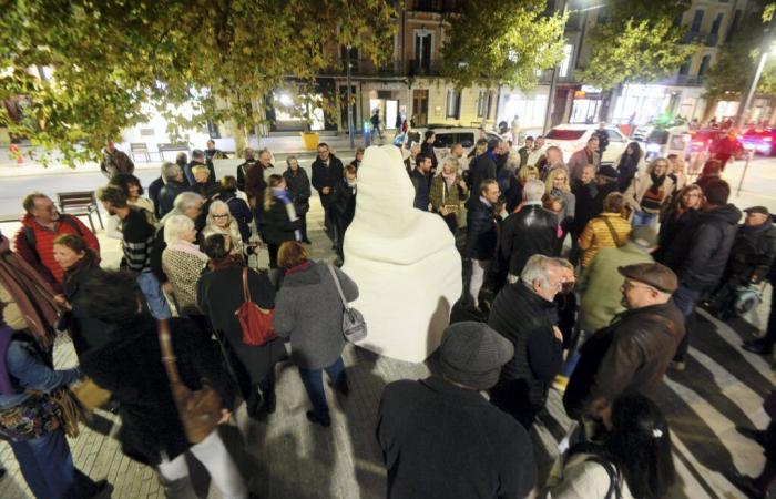 Inaugurada en Draguignan la escultura original del artista húngaro Andras Rigler