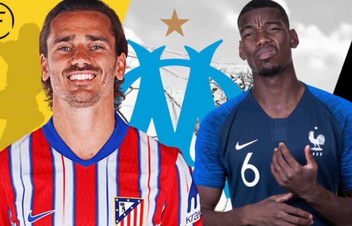 Pogba y Griezmann, ¡buenas noticias en Marsella!