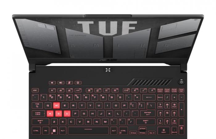 Asus TUF Gaming A15 TUF567XI-HQ093W, PC portátil gamer multimedia 17″ 2.5K 165Hz DCI-P3 RTX 4070 AMD Ryzen 9 Phoenix SSD 1 A – LaptopSpirit