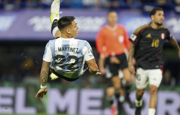 Lautaro iguala a Maradona en cosecha de goles y deja a la Argentina a un paso del Mundial