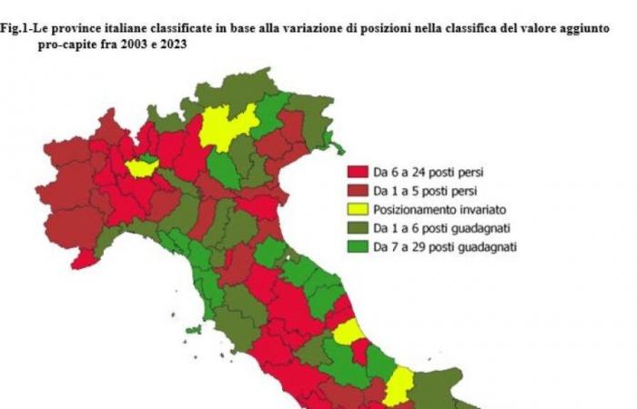 ¿Dónde se produce la mayor riqueza? El mapa del “valor añadido” en Italia y el ranking (que premia a Milán y al Sur)