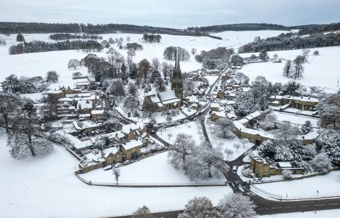 Tiempo más reciente: nueva advertencia de nieve y hielo emitida por la Oficina Meteorológica ya que se esperan interrupciones en los viajes