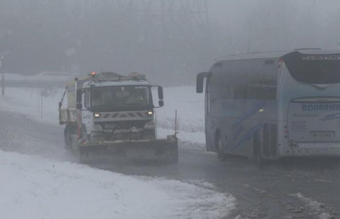 Los dos departamentos puestos en vigilancia naranja “nieve-hielo” este jueves.