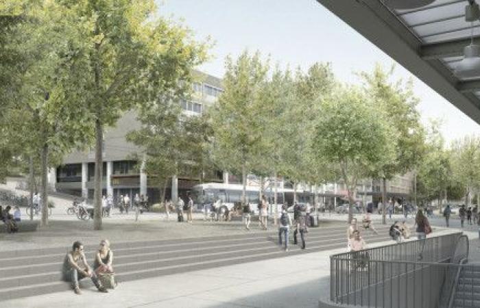 Lausana: la futura Place de la Gare en imágenes