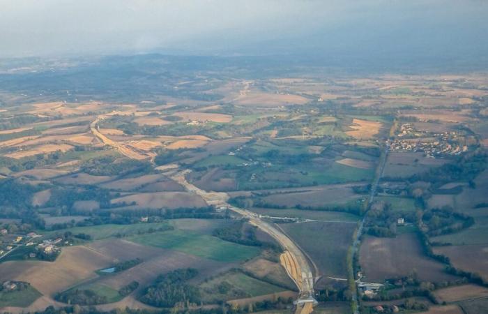 La autopista A69 toma forma en el paisaje del Tarn, no sin dificultades