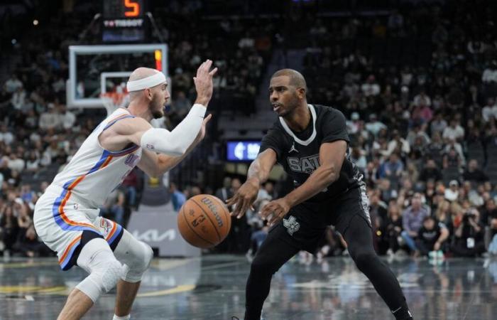 San Antonio vs Oklahoma City, marcador final: los Spurs ganan el primer partido de la Copa de la NBA 110-104